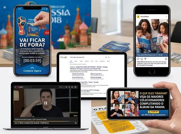 A campanha correu em vídeo, display e social, com influenciadores a criar o FOMO.